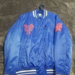 Nike satin Florida gators bomber varsity jacket
